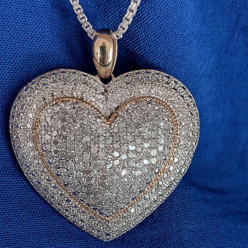 2 KT. Diamond Heart Necklace